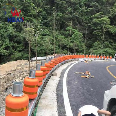 Roadway Traffic Safe Rolling Type Safety Crash Barrier Eva Highway Safety Roller Guardrail