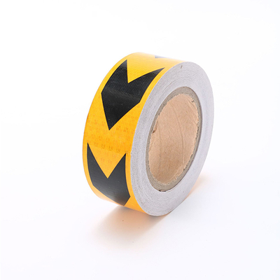 Red White Yellow Safety High Visibility Road 55mm Truck Warning Adhesive for Car Sticker Marking Reflective Tape