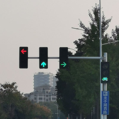Three Color 12V LED Traffic Signal Light Red Green Lights Intelligent Countdown Timer Arrow IP65 Traffic Warning Product Sale