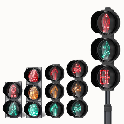 Led Traffic Lights on Sale IP66 Full Ball Traffic Light Direction Remote Control Traffic Light for Crossroads