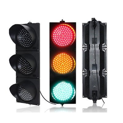 IP66 Full Ball RYG Traffic signal Lights 100mm 200mm 300mm Led Semforo Traffic Countdown Timer signal Light in the Crossroad