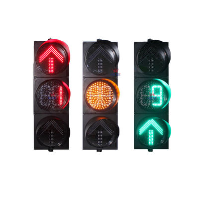Semaforizacion Full-screen Tricolor Intelligent Traffic Light Countdown Timer Semaforos LED
