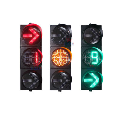 Semaforizacion Full-screen Tricolor Intelligent Traffic Light Countdown Timer Semaforos LED