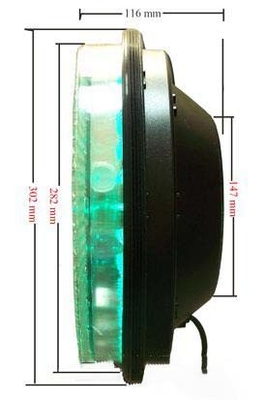 High Brightness Led Traffic Light Module High Quality Traffic Light Led Module Plastic Housing Traffic signal Light Module