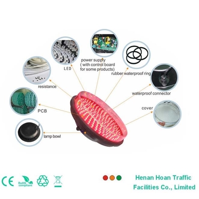 12 Years Factory 100/200/300mm Dynamic Sidewalk LED Traffic Signal Light Module