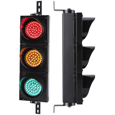 Three Color 12v-24V Semaforo Peatonal Controladores Red Green Semaforos  Ip66 100/200 mm Traffic signal Light