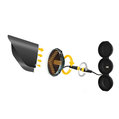 24v Traffic Light Signals Pedestrian Crossing Led Pedestrian Traffic signal Light  Traffic Light Countdown Timer