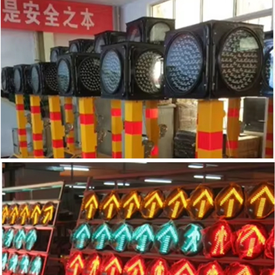 Wholesale Customized Movable Solar Red Green Traffic Light Solar Temporary Traffic Signal Light WithTouch Screen