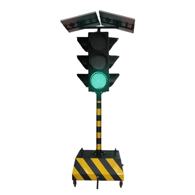 Wholesale Customization 12V /8W Mobile Solar Powered Traffic Light Solar Temporary Traffic Signal Light With Touch Screen
