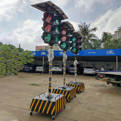 Manufacturer Price 200mm 300mm Pedestrian Crossing Solar Traffic Light Philippine Portable Traffic Light