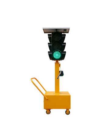 12V Solar Portable Traffic Light Remote Control Traffic Light PC Traffic Light Trailer