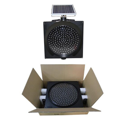 Factory Wholesale Solar Powered Warning Traffic Lights Traffic Safety LED Strobe High Speed Anti-fog Yellow Flashing Light