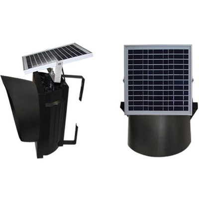 Solar Flashing Warning Yellow Blinker Light Road Safety