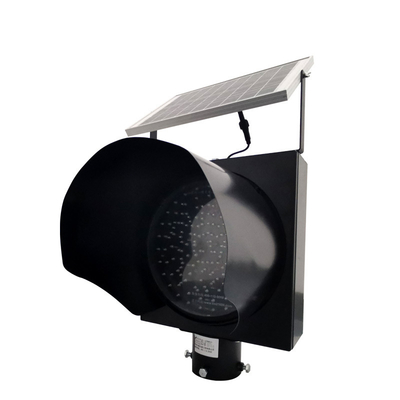 Pedestrian Slow Down Solar Powered Yellow Led Flashing Beacon Road Safety Traffic Hazard Slolar Warning Light